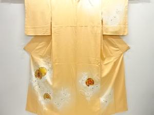 鼓に花模様刺繍訪問着